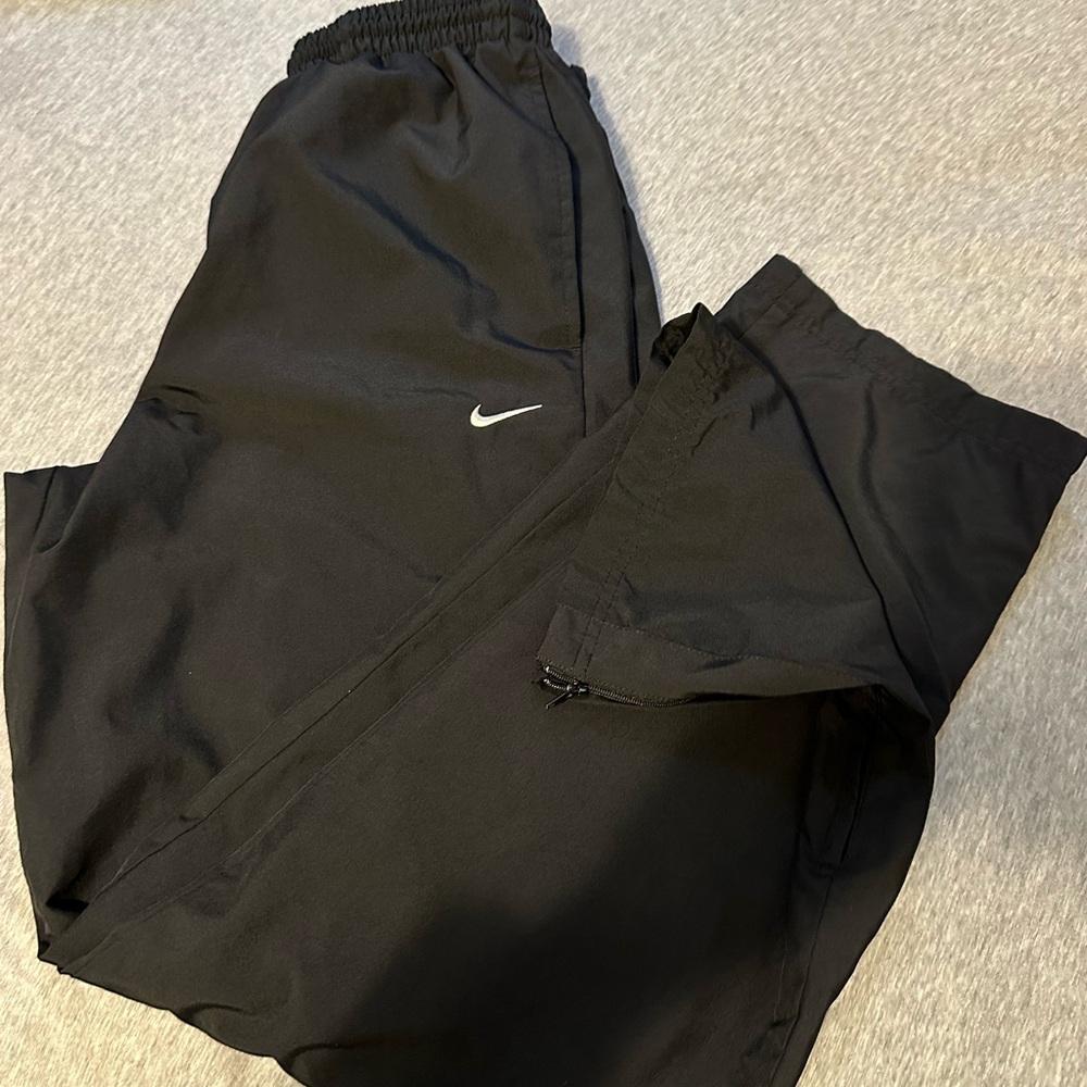 Nike Black Sweatpants with Elastic Waistband